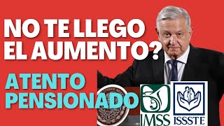 AUMENTO a PENSIONES IMSS e ISSSTE: ¿Se viene o No? [ 2023 ]