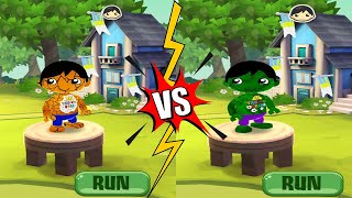 Tag with Ryan - Hulk Ryan vs Ben Grimm Ryan - All Costumes Unlocked Android Ios Gameplay#2