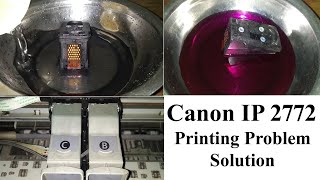 How to repair Canon iP2772 Printer Cartridge । Solving Cartridge problem। iDEAS