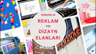 Reklam və dizayn xidməti elanları