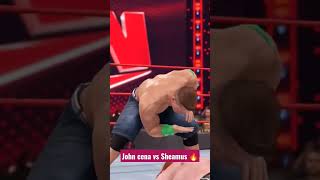 John cena vs Sheamus #shorts #wwe #sheamus #wwe2k22