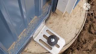 Building mating sliding doors for a pole barn