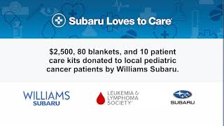 Williams Subaru Loves to Care