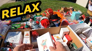 A Regular Yard Sale Video Without Any Clickbait | Thrifting at Garage Sales