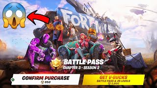 Buying Fortnite Chapter 3 Season 2 Resistance - Battle Pass GIVEAWAY 🎁