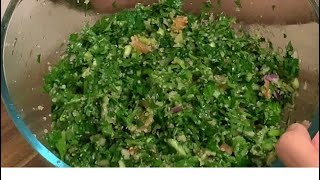 How to make tabouli salad