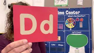 Letter D for circle time