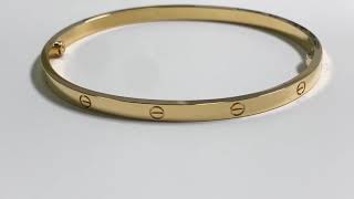 Cartier juste un clou bracelet thin #18kbracelet