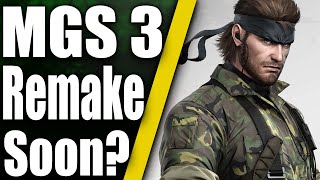 MGS 3 Remake is REAL and REALLY close - Announcement / Leaked Info