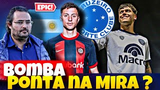 🔥💣VAZOU: MEIA ARGENTINO CONVERSA COM O CRUZEIRO? NOVO REFORÇO