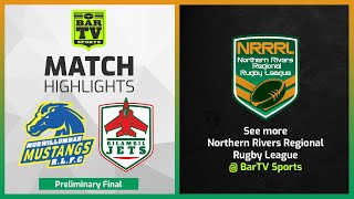 Murwillumbah Mustangs v Bilambil Jets - Preliminary Final Highlights | NRRRL 2022