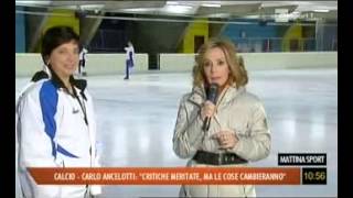 04/12/12 - Fabio Milano & Clara Mondonico (2^) a "Mattina Sport"