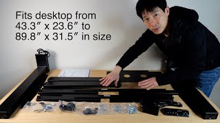 Huanuo Sit Stand Desk Frame Review