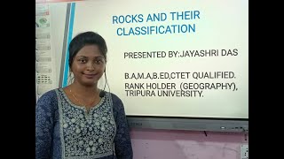 Rocks and Their Classification- Geography I TET & TPSC Coaching Agartala I SCHOOL OF LEARNING  I Cal