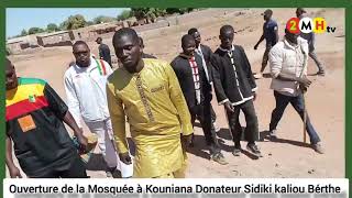 cérémonie d ouverture de la mosquée de Kouniana , donateur Sidiki Kiriki Berthé 84888833 90545411