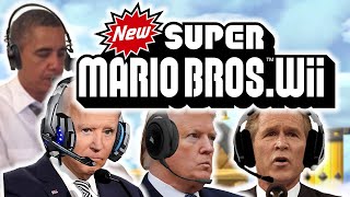 US Presidents Play New Super Mario Bros. Wii 12