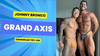 Johnny Bronco tries on Grand Axis swimwear! EP#137