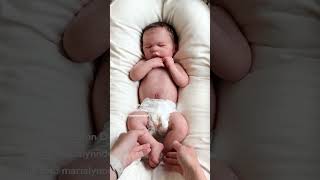 Real or Fake?? Silicone Reborn "Fake Baby" Girl Doll Kaillie #shorts