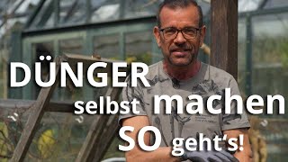 Gartendünger SELBST machen - SO geht's!