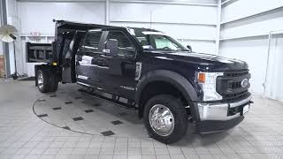 T4251 22 Ford F 550 Dump   Blue