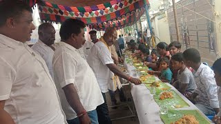 Puzhal Kavangarai Selvi vinayagar temple లో భక్తులకు అన్నదానం