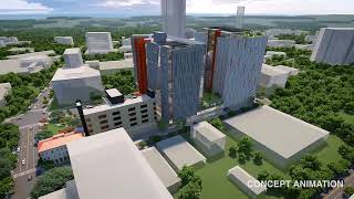 Straub Medical Center - Concept Animation of Future Health Care Campus