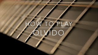 How To Play 'Olvido' on Tres Cubano as played by Tresero Efrain Rios | GCE Tuning | Cuban Tres