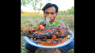 Traditional Fishing in Countryside For Cooking