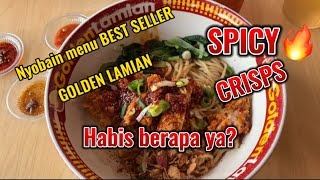 Nyobain Menu BEST SELLER GOLDEN LAMIAN. Kira-kira habis berapa ya? 🤔🤔🤔