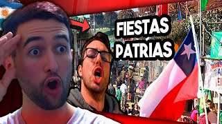 ARGENTINO CONOCE CHILE EN FIESTAS PATRIAS (FONDA) 🇨🇱😍🇦🇷