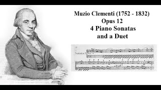 Clementi Op. 12 - 4 Piano Sonatas and a Duet