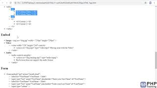 040 List of all HTML Tags in Single Page