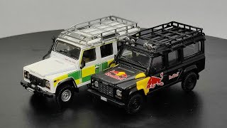 MINI-GT Land Rover Defender 110// Red Bull LUKA #110// British red cross S&R #159// PART 3