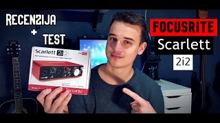 Zvučna kartica "Focusrite Scarlett 2i2 (2nd Gen)" ︱Recenzija＋Test