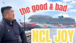 Highs & lows of NORWEGIAN JOY