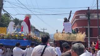 Procesión del Encuentro en Cuilapa Santa Rosa Guatemala