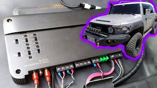 Infinity Reference Subwoofer & Amplifier Audio Upgrade to Toyota FJ Cruiser