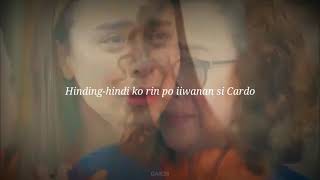 CarYana - When A Woman Loves A Man | Cardo and Alyana | Coco Martin and Yassi Pressman