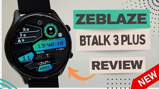 ZEBLAZE BTALK 3 PLUS - Smartwatch Lançamento Custo Benefício - APENAS R$70