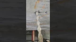 Masonry  Block Work Drilling Dowls  ceiling  rebar siesmic codes#masonry#construction#blocklaying