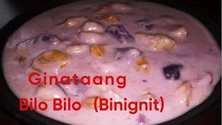 Ginataang Bilo Bilo Recipe | Gintaang Halo Halo | Binignit  | My Version | Jimavs Kitchen