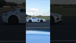 AMG SLS BLACK SERIES VS MUSTANG SHELBY GT500 DRAG RACE 🥵🥵