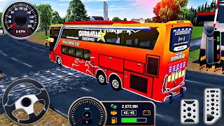 Mobile Bus Driving Simulator #1 - Indian First Bus Transporter Drive in India|| Android Gameplay