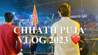 Family ke saath chhath puja ❤️ | छठ पूजा 2023