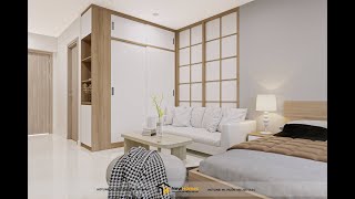 Căn Studio Phong cách Nhật Bản Chỉ 120TR - New Homes thiết kế và thi công nội thất