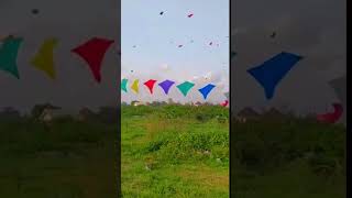 Colorful Kite 🪁🪁🪁 #shortsvideo #diy #shorts