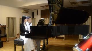 Bad Apple-Touhou Piano Duet