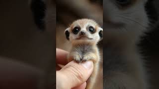 Gasp-Worthy! 😮 Baby Meerkats' Wide-Eyed Wonder World! 👀✨