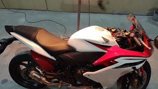 Retoque de pintura Honda CBR 600