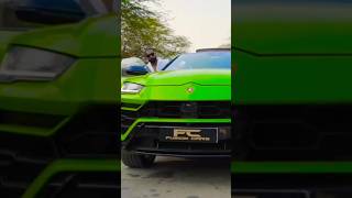 sanju sehrawat in lamborghini car #short of lembo #shorts of sanju sehrawat #desi people#gold digger